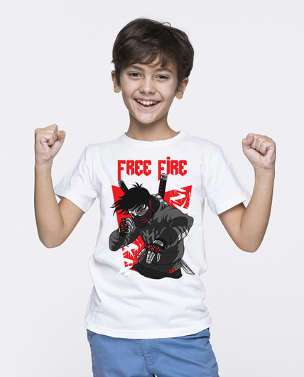 free fire clothing Boys \u0026 Girls Printed 