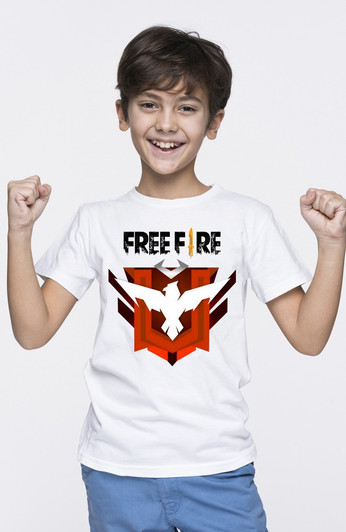 free fire clothing Boys \u0026 Girls Printed 