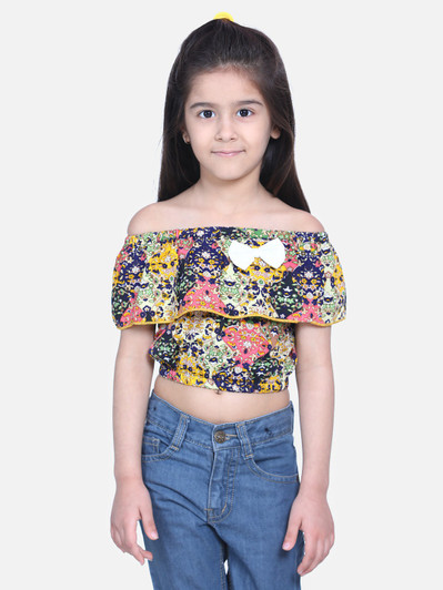 CUTIEKINS Girls Polyester A-line Top 