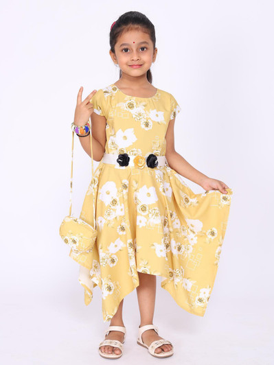 Linotex Girls Party(Festive) Dress 