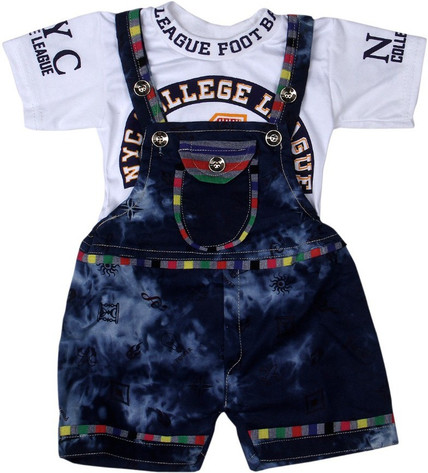 Baby Boys \u0026 Baby Girls Printed Denim 