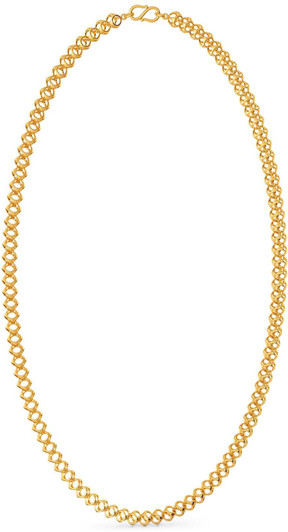 Melorra 18K Club Cued Gold Chains Rope 