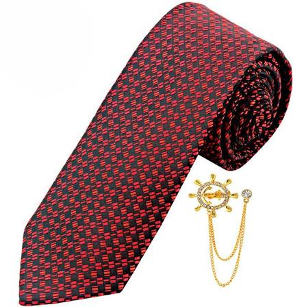 David Klein Printed Tie