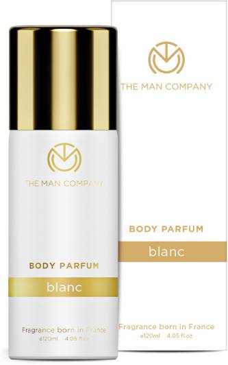 THE MAN COMPANY Non-Gas Body Perfume For Men - Blanc (120 Ml) | No Gas Deodorant | Long Lasting Fragrance | Body Spray For Men Deodorant Spray  -  For Men