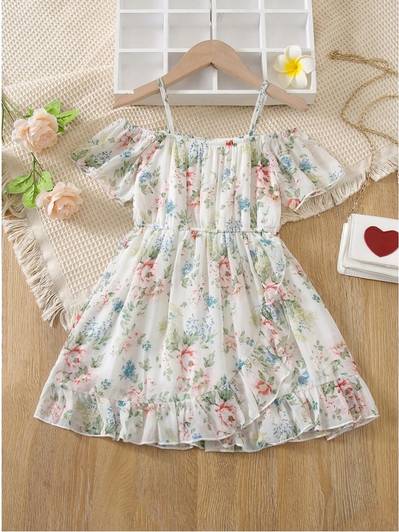 Piyuti Girls Above Knee Casual Dress