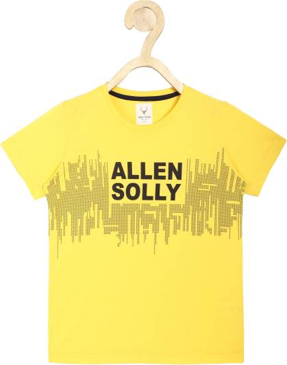  | Allen Solly Boys Cartoon/Superhero Polycotton T Shirt -  Round Neck