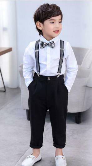 KRIYU CREATION Dungaree For Boys Party Printed Cotton Lycra Blend
