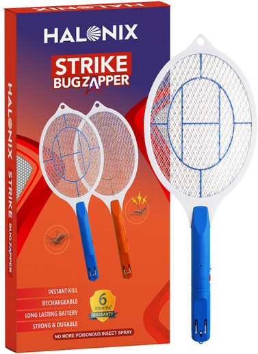 HALONIX STRIKE BUG ZAPPER Blue Electric Insect Killer Indoor, Outdoor Bat