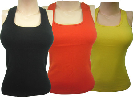 Pack Of 3 Q-rious Womens Collar Camisoles