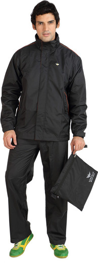 VERSALIS Solid Men Raincoat - Buy Black 