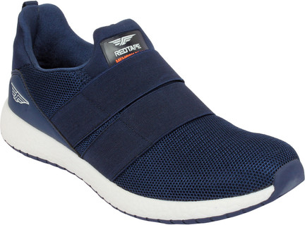 red tape men black walking shoes