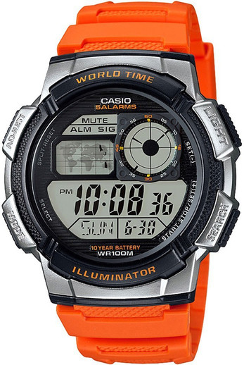 casio ad214 youth combination watch