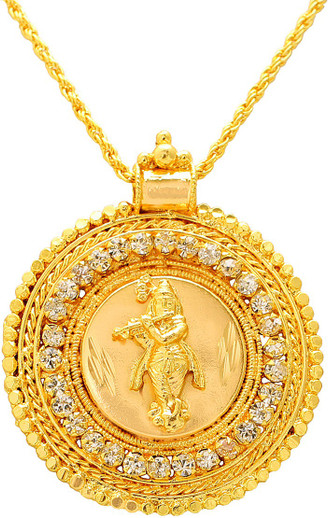 MissMister Gold Plated Lakshmi Laxmi 