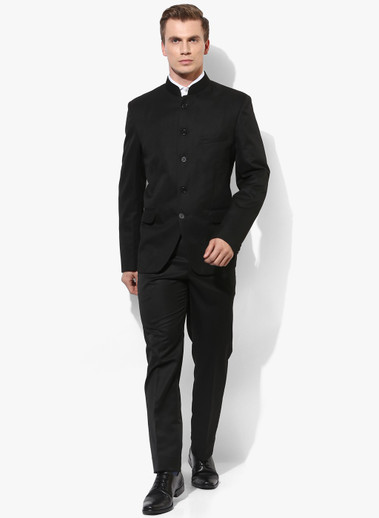Hangup 2 Piece Solid Men Suit - Buy 
