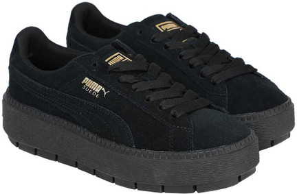 puma select suede platform trace animal