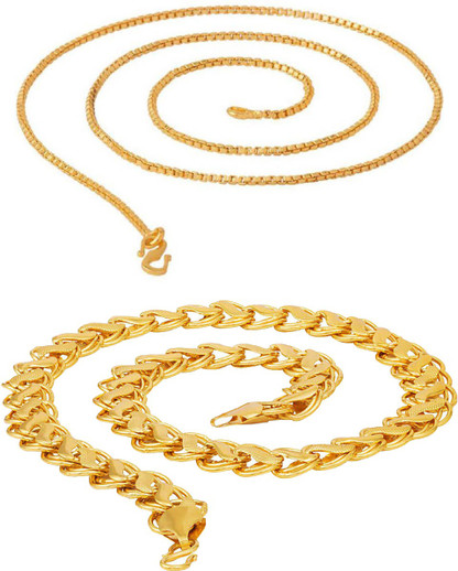 Design Double Coated Chain Gold-plated 