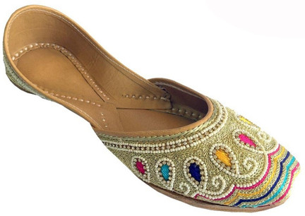 Step n Style Ethnic Women Shoes Traditional Juti Indian Handmade Mojari Flip-Flops SS2