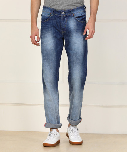 French Connection Tapered Fit Men Blue 