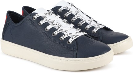 tommy jeans light leather low