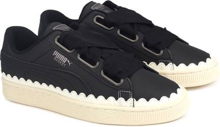 puma basket heart scallop puma basket heart scallop
