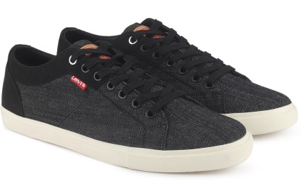 levis bass mid sneakers