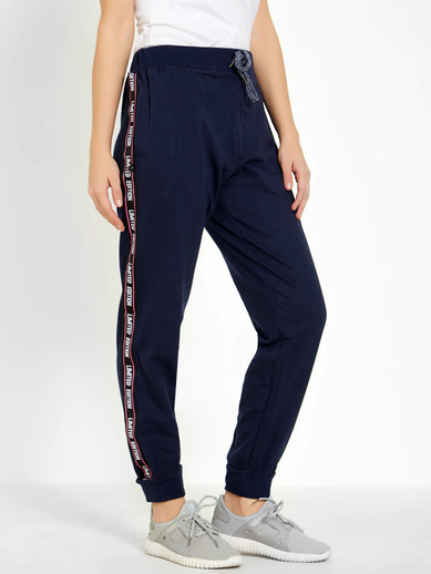 M7 By Metronaut Striped Women Dark Blue 