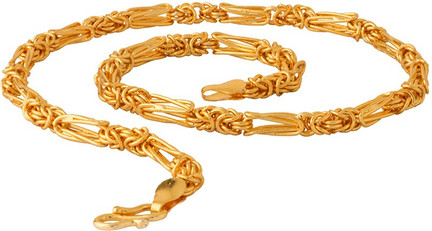 Men Gold-plated Plated Brass Chain 
