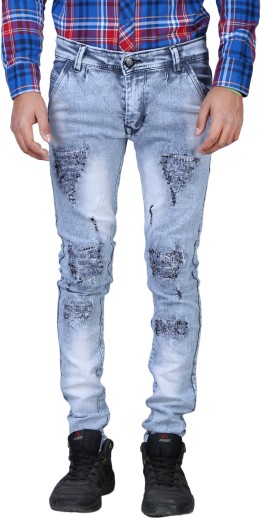Uniqq Slim Men Grey Jeans - Buy Uniqq 