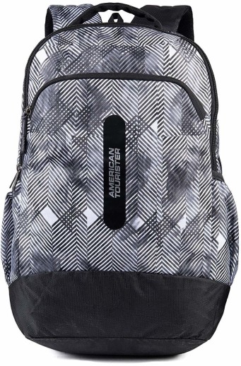 american tourister back to school backpack doodle 02 grey graffiti