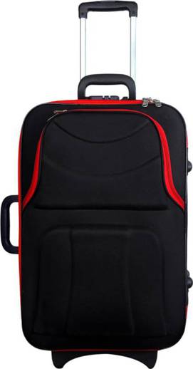 Alfa Pride New Expander Strolley Suitcase 54 Cm Red Price In India Flipkart Com