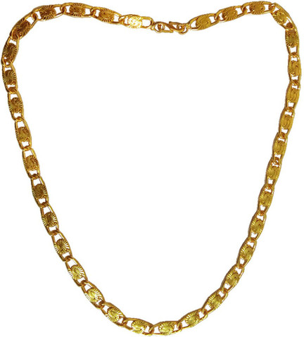 Gold-plated Plated Brass Chain 