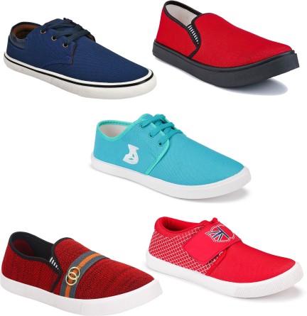 Casual Loafer Sneakers Canvas Shoes 