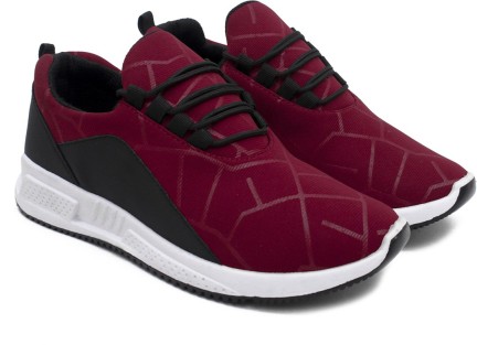 Rivaldo Walking Shoes For Men - Buy Red 