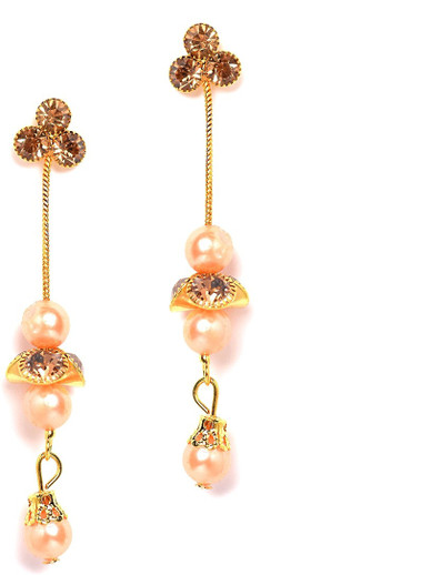 Subharpit Sparking Small Metal Stud Indian Earring for Women and Girls