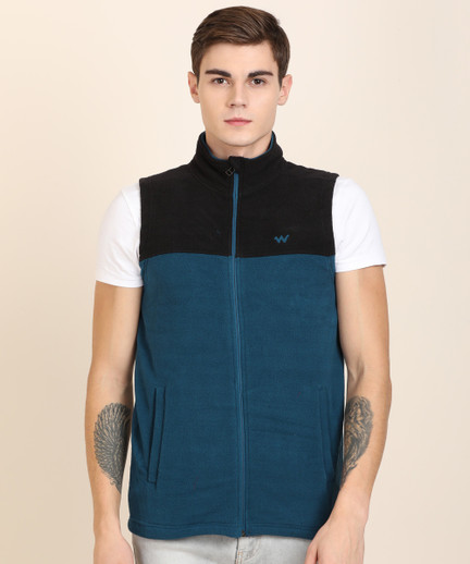 Wildcraft Sleeveless Colorblock Men 