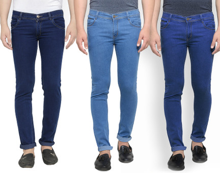 Stylox Slim Men Multicolor Jeans - Buy 