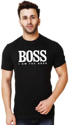 boss t shirt mens