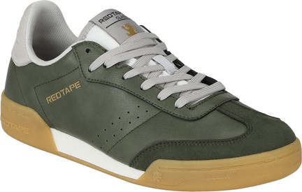 red tape olive green shoes