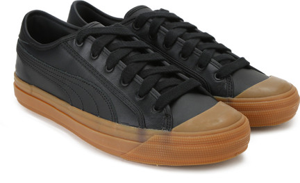 puma capri leather sneakers