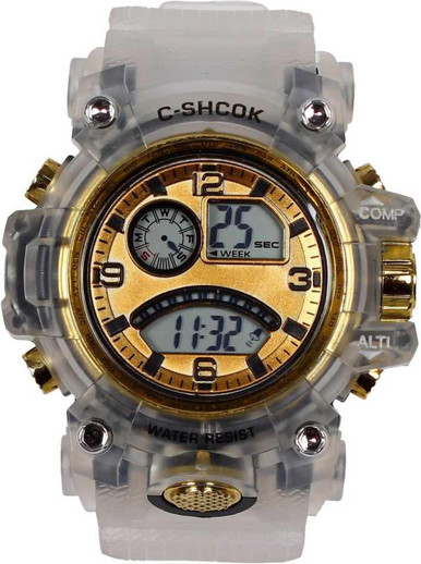 c shock digital watch