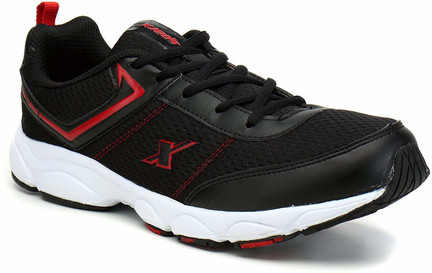 SM-275 Black red Sport Running Shoes 