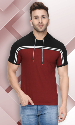 Black Coffee Men Formal Maroon Shirt 