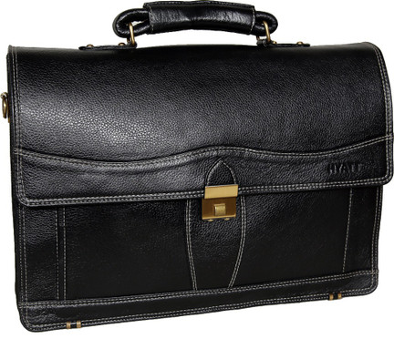 leather briefcase for 17 inch laptop