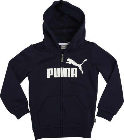 puma ess logo hoody fl