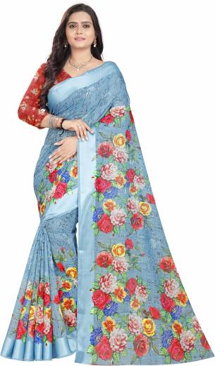 Buy Owee Printed Fashion Jacquard Maroon Sarees Online Best Price In India Flipkart Com
