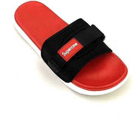 supreme chappal red