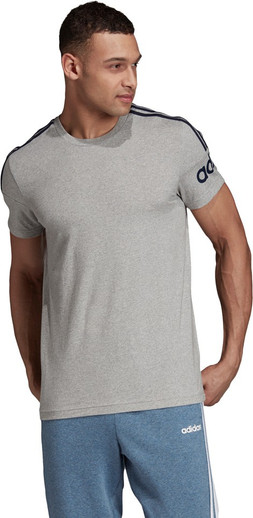 ADIDAS Sports Men Round Neck Green T 
