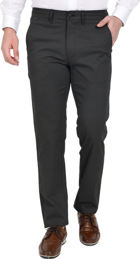 MONTE CARLO Regular Fit Men Brown 