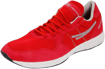 SEGA Marathon Red Running Shoes For Men 