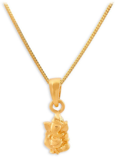 Jaipur Gemstone Ganesh Ji Pendant with 